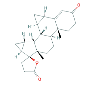 Drospirenonmolekyl gestagen